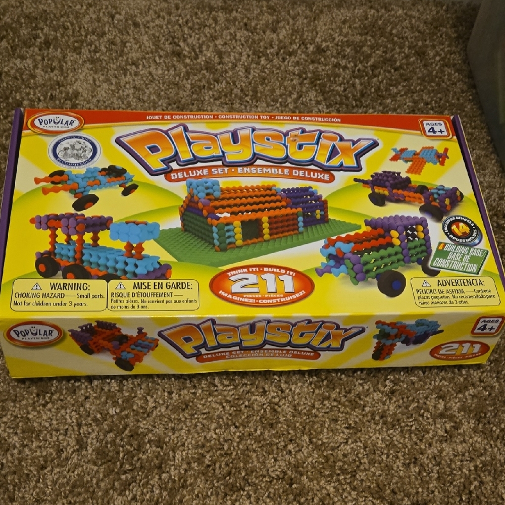 Deluxe Building Set - Colorful Creative Fun